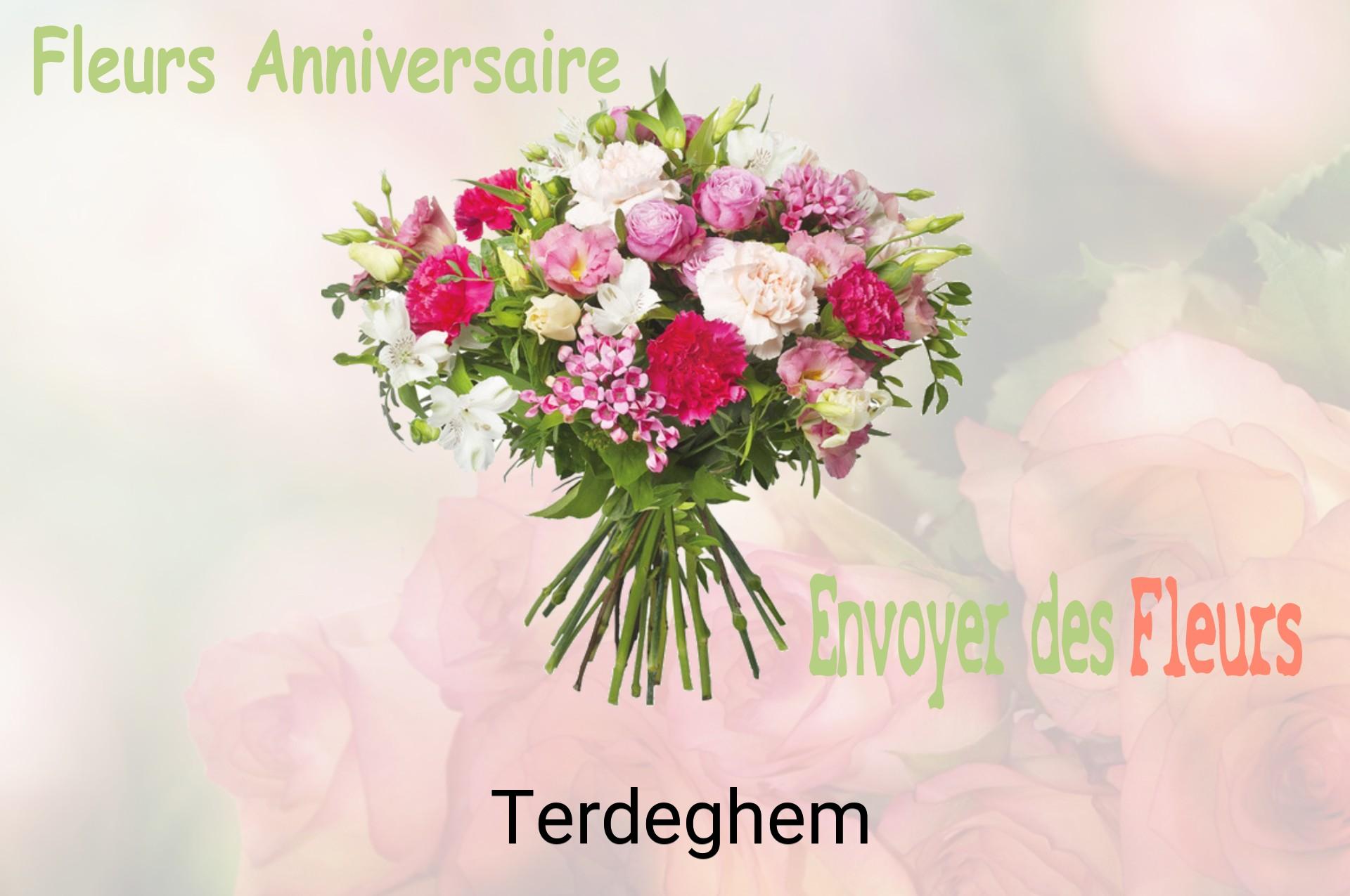 Bouquet de fleurs d’anniversaire livré à Terdeghem